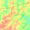 Mount Sterling topographic map, elevation, terrain