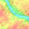 Terrier de Villebernier topographic map, elevation, terrain