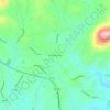Patrick Springs topographic map, elevation, terrain