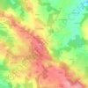 La Barrière topographic map, elevation, terrain