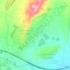 El Fondó topographic map, elevation, terrain