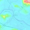 Thôn Thượng topographic map, elevation, terrain