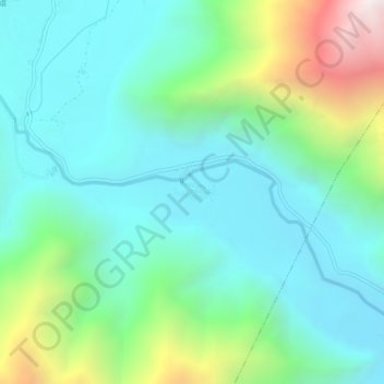 Cö topographic map, elevation, terrain