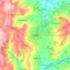 Chard topographic map, elevation, terrain