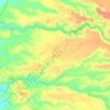 Onica topographic map, elevation, terrain