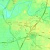 Nanxin topographic map, elevation, terrain