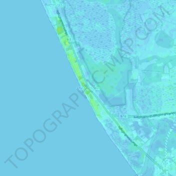 Grigoleti topographic map, elevation, terrain