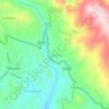 Ichupampa topographic map, elevation, terrain