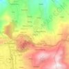 Anoding topographic map, elevation, terrain