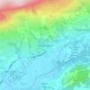 Queenzieburn topographic map, elevation, terrain