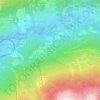 Chalets du Petit Bonheur topographic map, elevation, terrain