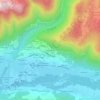Vers le Mont topographic map, elevation, terrain