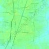 Robinson Heights topographic map, elevation, terrain