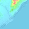 Villaricos topographic map, elevation, terrain