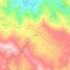 Estreito topographic map, elevation, terrain