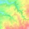 Genest topographic map, elevation, terrain