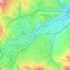 Saint-Julien-en-Jarez topographic map, elevation, terrain