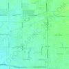 Standiford topographic map, elevation, terrain