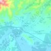 Robertson topographic map, elevation, terrain