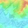 Diaroumé topographic map, elevation, terrain