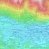 Urbiano topographic map, elevation, terrain