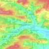Unterwinterbach topographic map, elevation, terrain