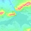 Kosmos topographic map, elevation, terrain