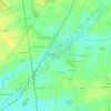 Les Fresnes topographic map, elevation, terrain