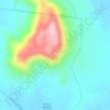 Mount Pleasant topographic map, elevation, terrain