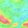 La Vigne topographic map, elevation, terrain
