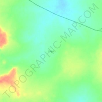 Kapa topographic map, elevation, terrain