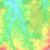 Gmain topographic map, elevation, terrain