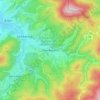 Oberbeuern topographic map, elevation, terrain
