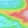 Heybrook Mountain topographic map, elevation, terrain