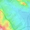 Baden topographic map, elevation, terrain