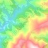 Bustofrío topographic map, elevation, terrain