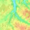 Montaplan topographic map, elevation, terrain