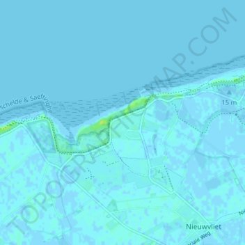 St. Pierre topographic map, elevation, terrain