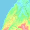 Kantabogon topographic map, elevation, terrain