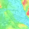 Les Réformés topographic map, elevation, terrain