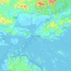 Hạ Long topographic map, elevation, terrain
