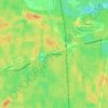 Emilianowo topographic map, elevation, terrain
