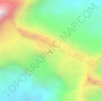 Ritipata topographic map, elevation, terrain