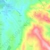 Reboreda topographic map, elevation, terrain