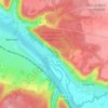 Manitôt topographic map, elevation, terrain