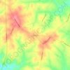 Oakway topographic map, elevation, terrain