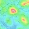 Zone 10 topographic map, elevation, terrain
