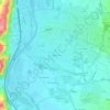 Les Grands Courtils topographic map, elevation, terrain