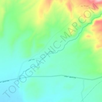 Sovin topographic map, elevation, terrain