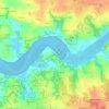 Le Passage topographic map, elevation, terrain